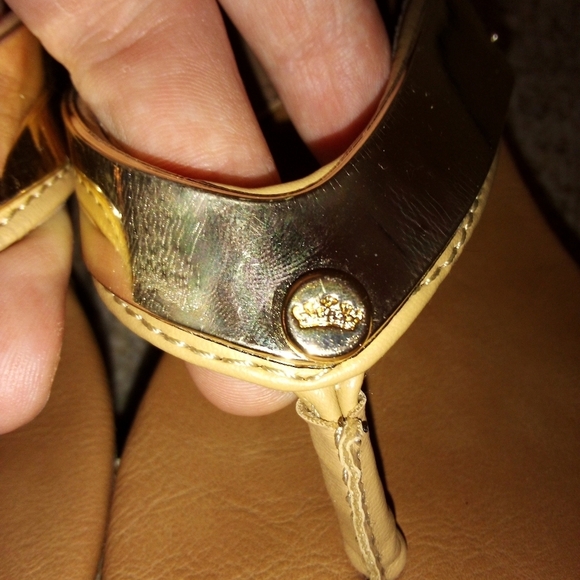 Juicy Couture wedge sandals size 6M - Picture 5 of 9